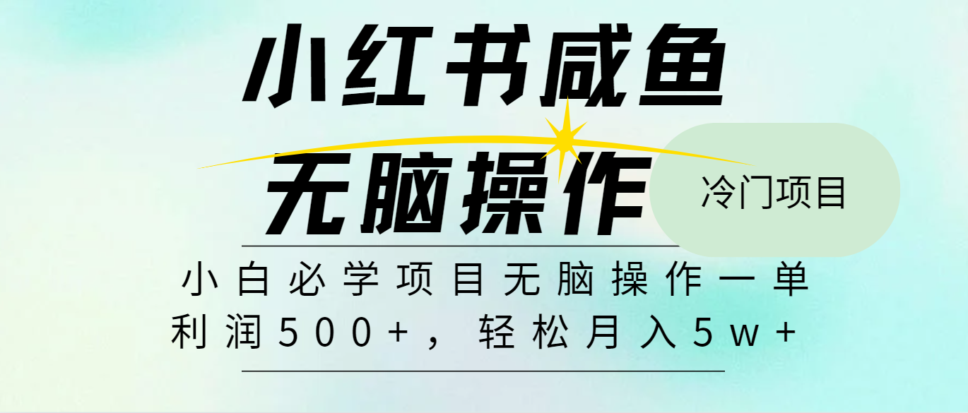 全网首发2024最热门赚钱暴利手机操作项目，简单无脑操作，每单利润最少500+-阳明聊项目