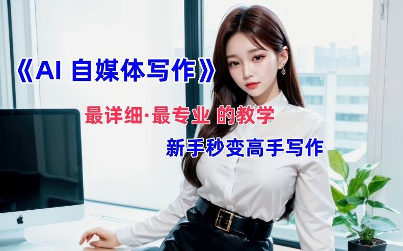 AI自媒体文章创作全网最详细教程，新手秒变写作高手，多方位发展-阳明聊项目