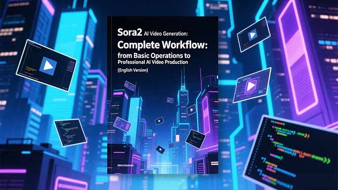 Sora2 AI视频生成的系统教程(英文版-阳明聊项目