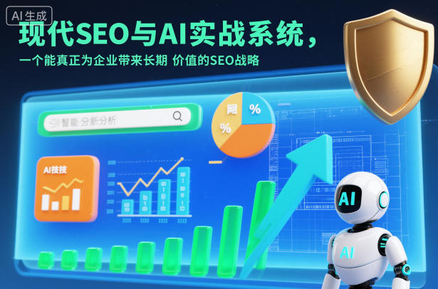 现代SEO与AI实战系统，一个能真正为企业带来长期价值的SEO战略(英语+中文字幕)-阳明聊项目