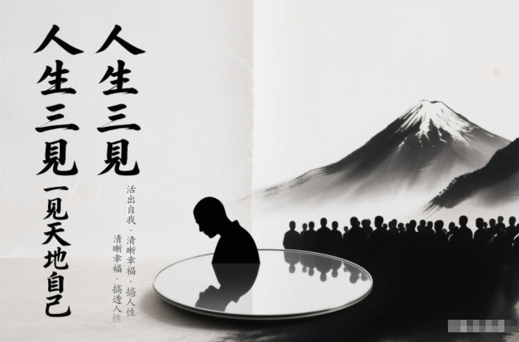 人生三见一见天地见众生见自己，活出自我拥有清晰幸福人生，搞透人性-阳明聊项目