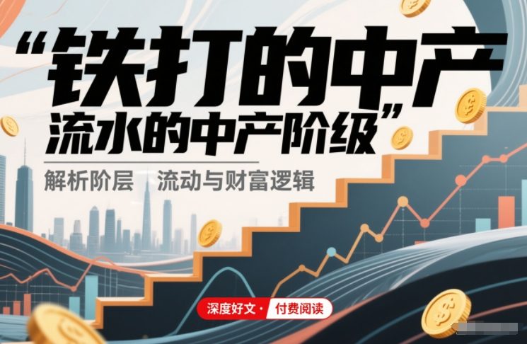 付费文章：铁打的中产，流水的中产阶级-阳明聊项目