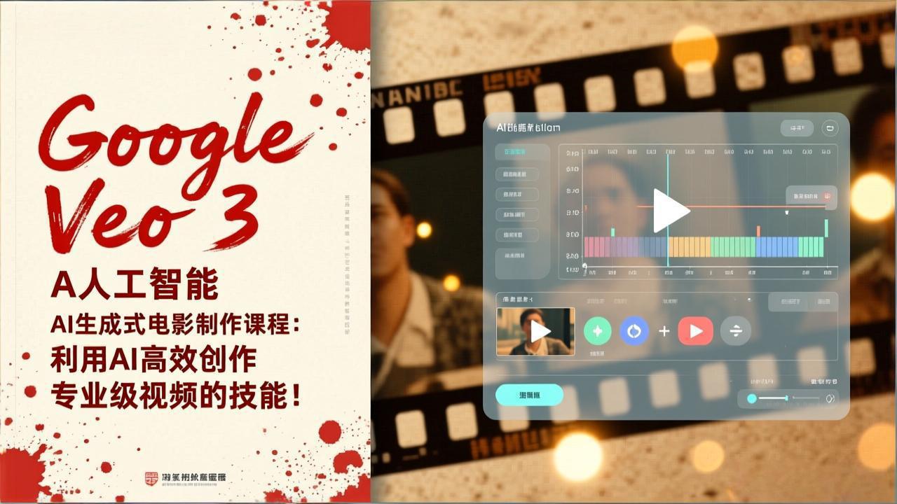 Google Veo 3人工智能AI生成式电影制作课程:利用AI高效创作专业级视频的技能!-阳明聊项目