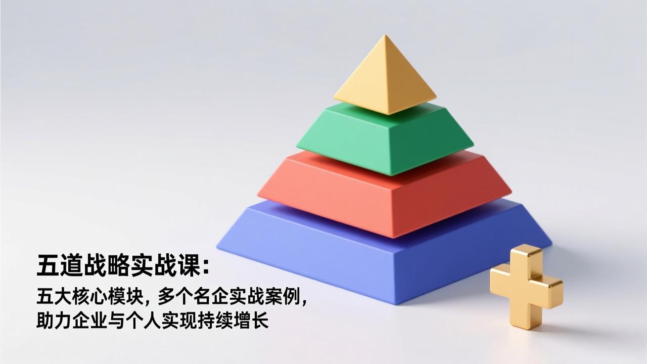 五道战略实战课:五大核心模块,多个名企实战案例,助力企业与个人实现持续增长-阳明聊项目