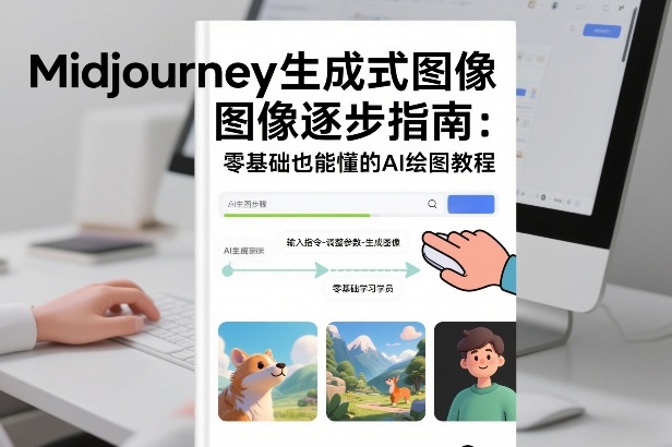 Midjourney生成式图像逐步指南:零基础也能懂的AI绘图教程-阳明聊项目