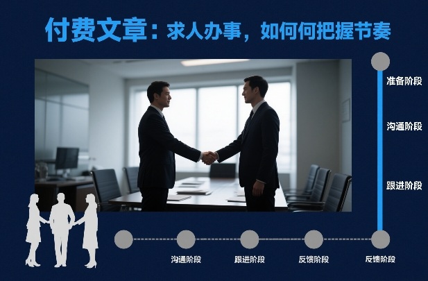 付费文章：求人办事，如何把握节奏-阳明聊项目