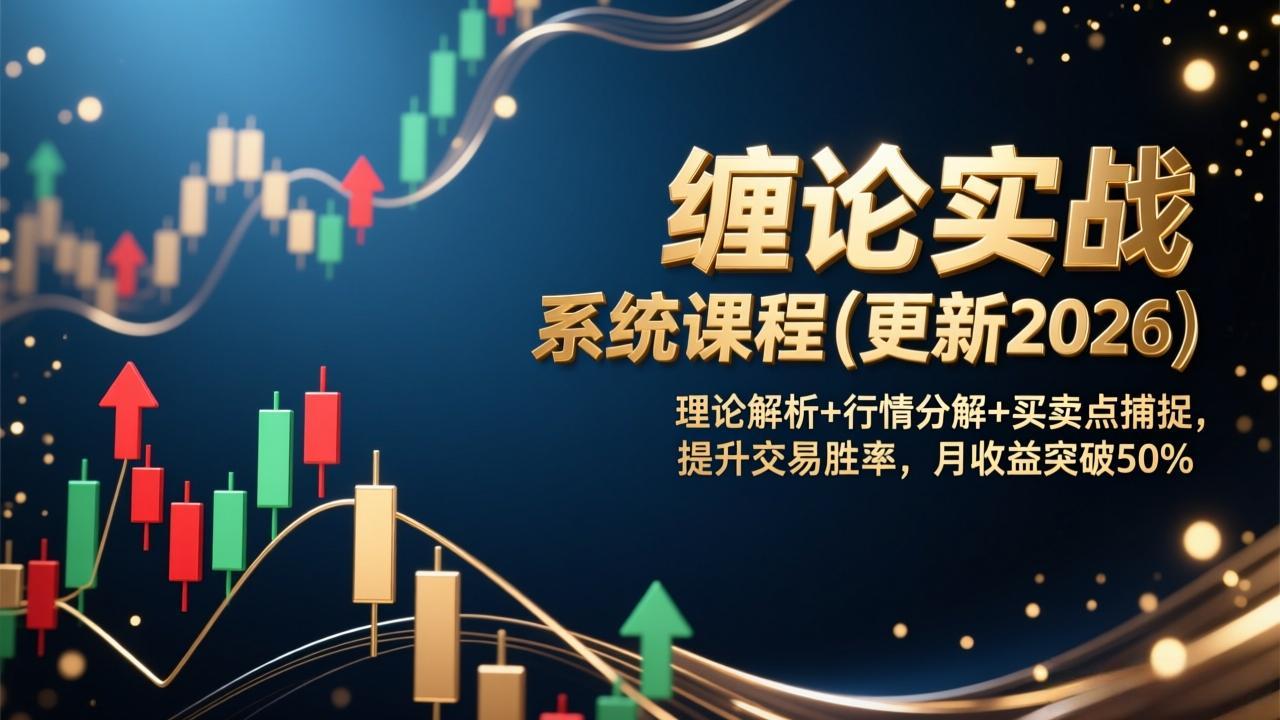 缠论实战系统课程(更新2026-阳明聊项目