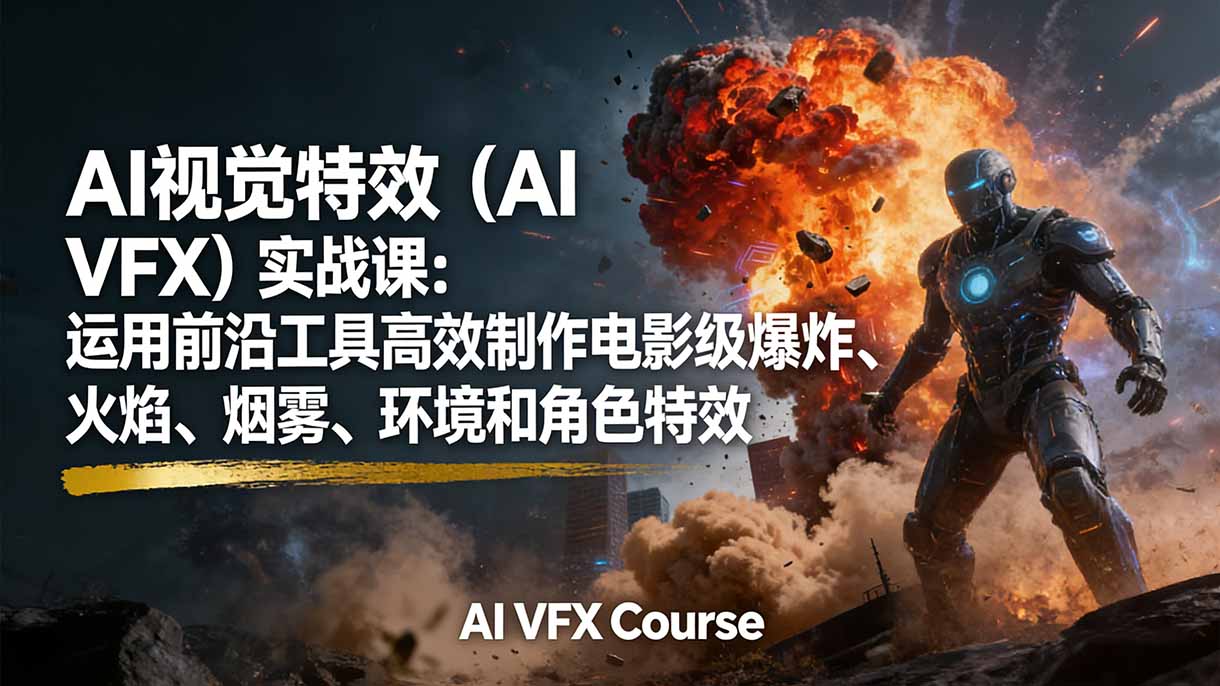 AI视觉特效(AI VFX-阳明聊项目