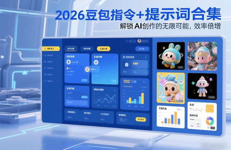 2026豆包指令+提示词合集，解锁AI创作的无限可能，效率倍增-阳明聊项目