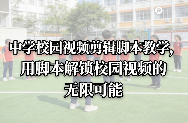中学校园视频剪辑脚本教学，用脚本解锁校园视频的无限可能-阳明聊项目
