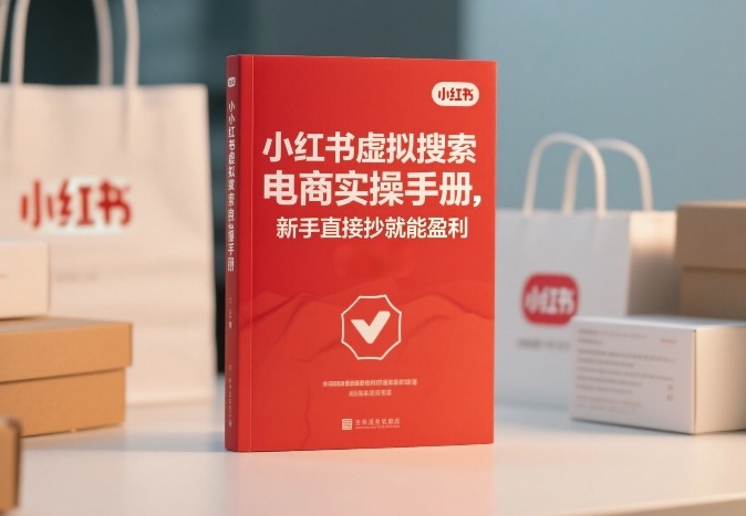 小红书⁠‬⁠‌‬⁠‬‍‍‌‬‌‍⁠‌⁠⁠‬‬‌‍虚拟搜索电商实操手册，新手直接抄就能盈利-阳明聊项目