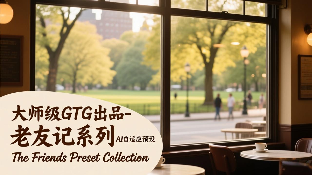 大师级GTG出品-老友记系列AI自适应预设The Friends Preset Collection-阳明聊项目